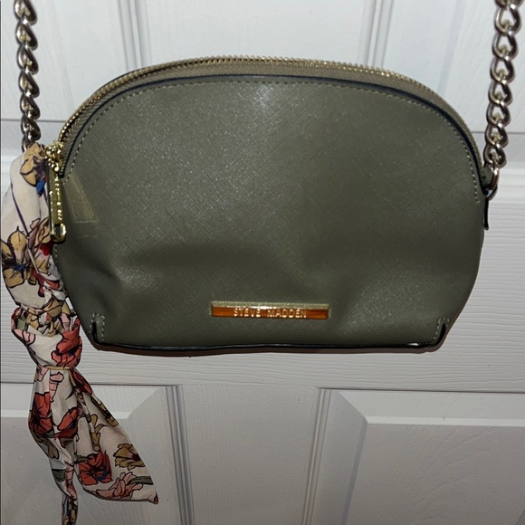 EUC STEVE MADDEN Olive Green Crossbody Bag - Picture 4 of 5